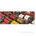 Coil colorato in acciaio zincato preparato